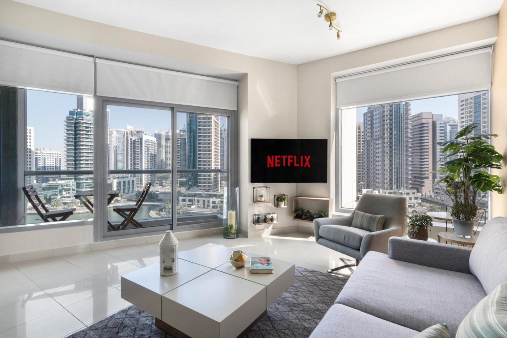 דירות דובאי Guestready - Marina View | Fairfield Tower מראה חיצוני תמונה