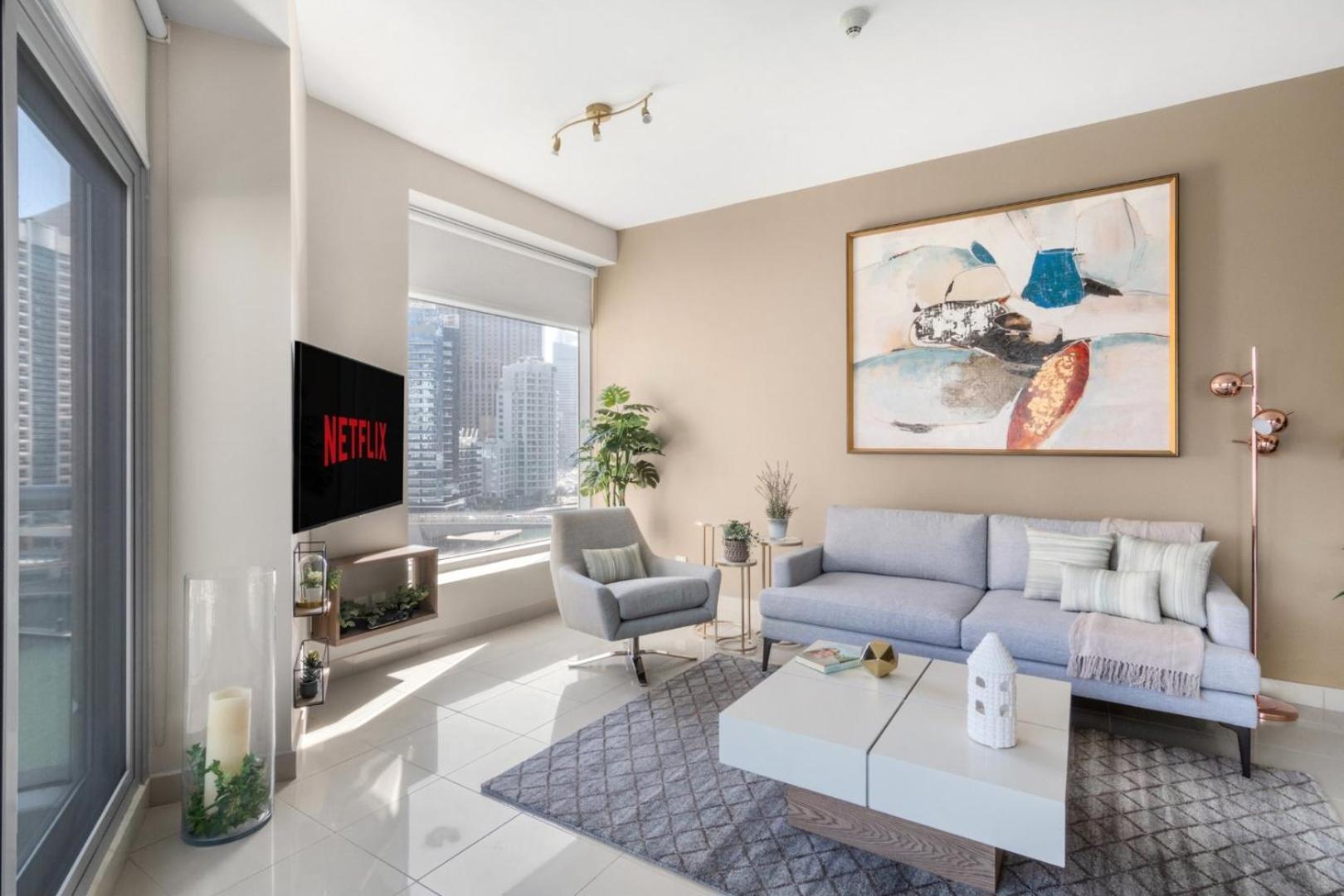 דירות דובאי Guestready - Marina View | Fairfield Tower מראה חיצוני תמונה